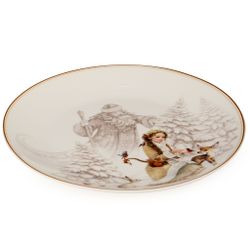 ТАРЕЛКА ЗАКУСОЧНАЯ LEFARD "МОРОЗКО" 20,5 СМ (КОР=18ШТ.)