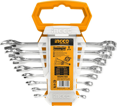 INGCO Набор комбинированных ключей 8шт HKSPA1088