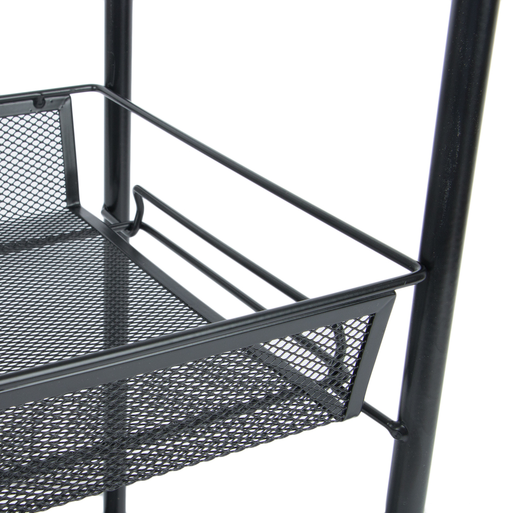 ЭТАЖЕРКА ЛАДЬЯ 33 КС STORAGE RACK /WOOD Э356 ЧЕРНЫЙ