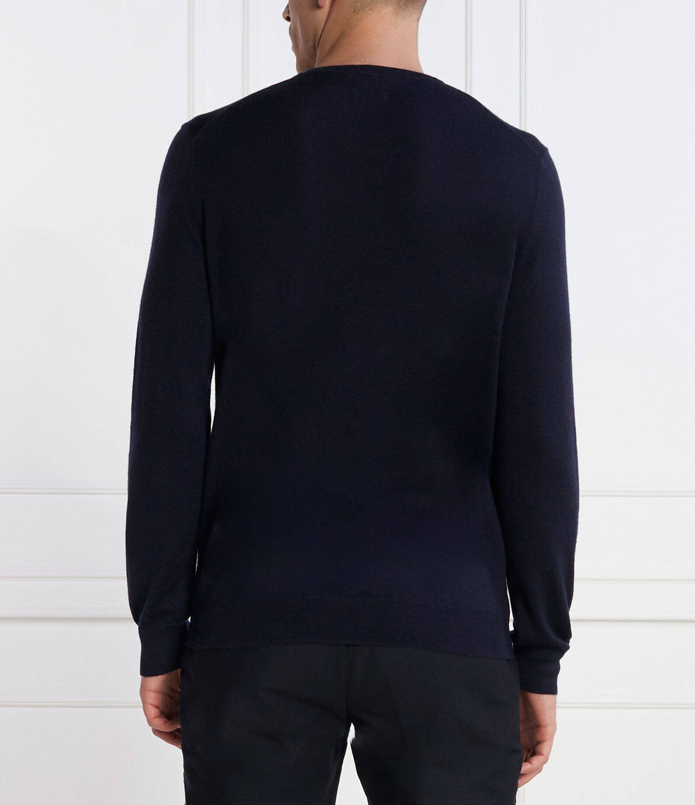 Хлопковый свитер POLO RALPH LAUREN - темно-синий(710876846)