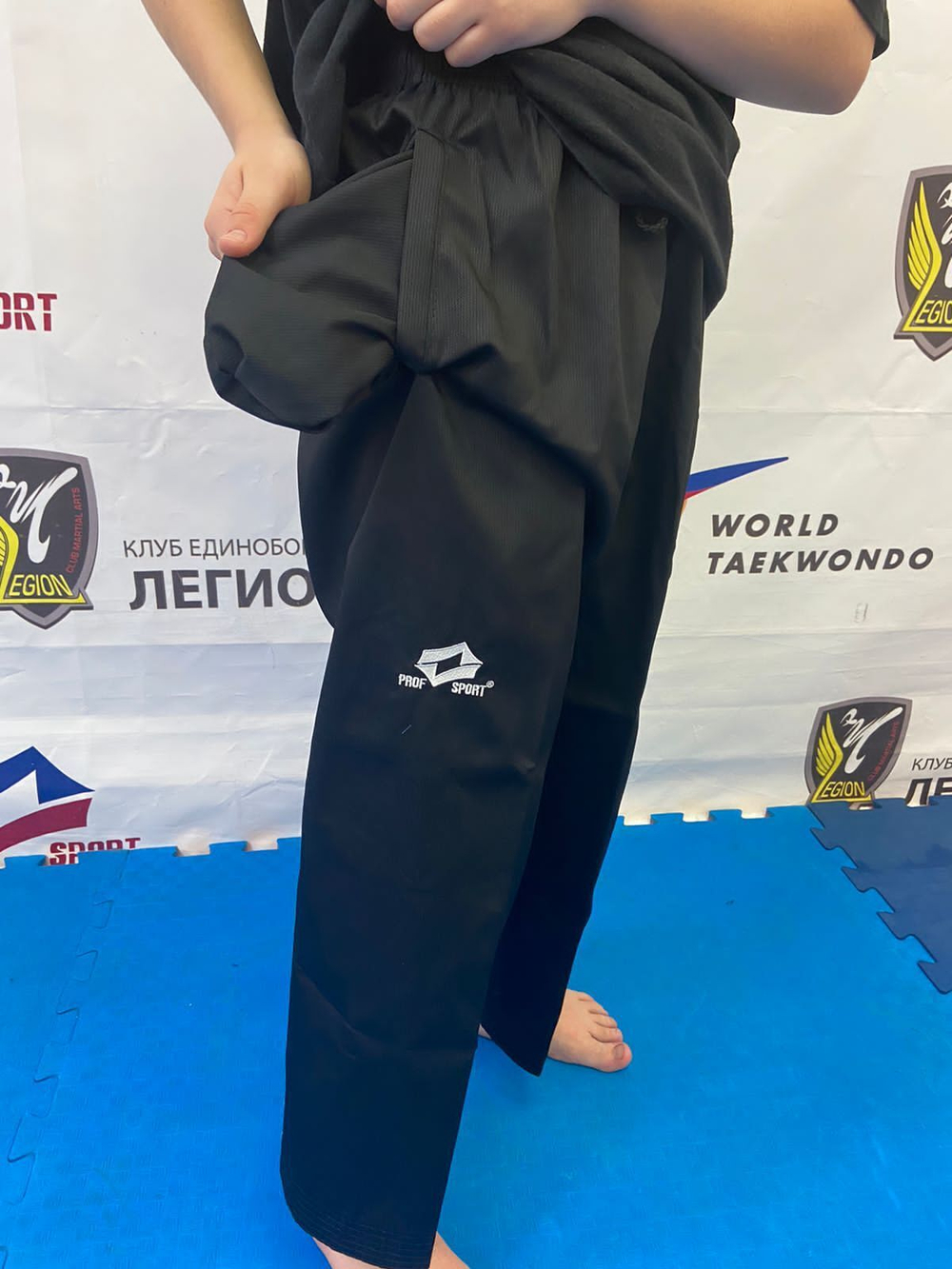 Штаны для тхэквондо WT ProfSport Simple Night