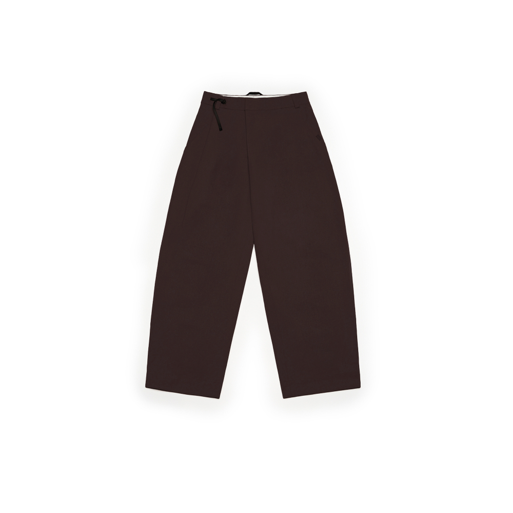 Брюки Nothomme Blue Monte Wool Structured Curved Blade Pants "Vulture Brown"