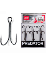 Крючки-двойники Lucky John PREDATOR серии LJH121 размер 006 (5упк.по 8шт.)