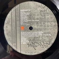 Винтажная виниловая пластинка LP Styx Reppoo (Япония 1981) (Оби) Renegade