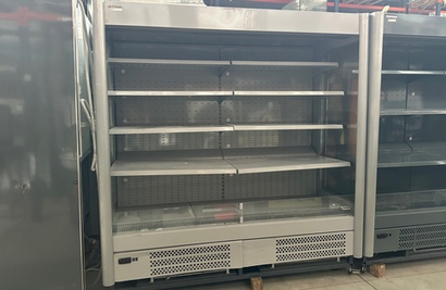 Горка холодильная Brandford 1900мм Графит/Серая (открытая)