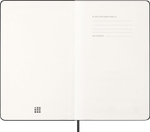 Еженедельник Moleskine Classic Weekly Horizontal (DHB12WH3) 13х21см твердая обложка черный