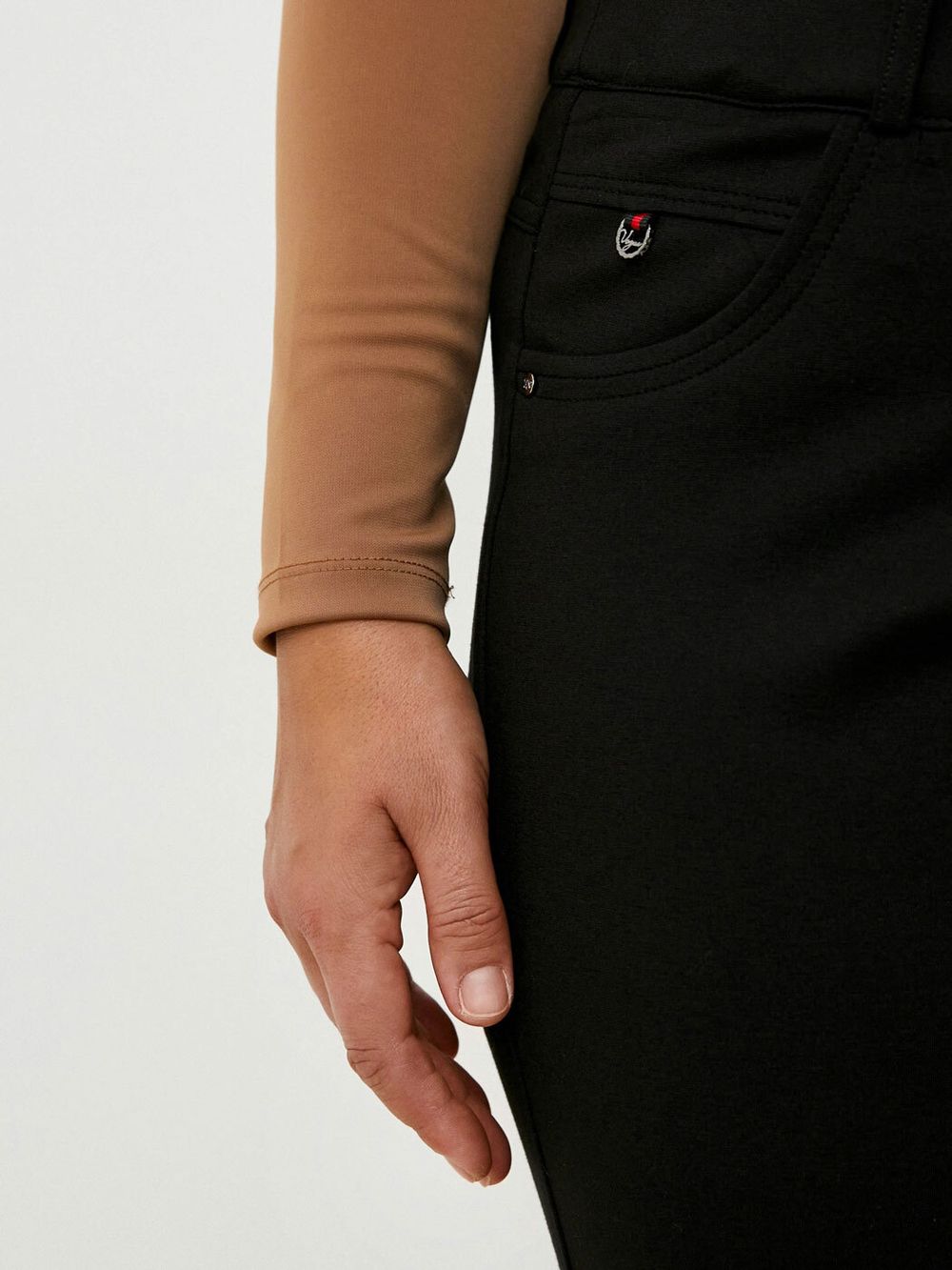 Брюки  трикотажные классические