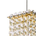 795422 Подвес CRISTALLO 1х40W G9 ЗОЛОТО