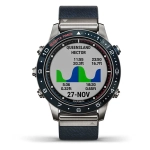 Спортивные титановые наручные часы GARMIN MARQ Captain, 010-02006-07