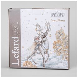 ТАРЕЛКА ЗАКУСОЧНАЯ LEFARD "СНЕЖНАЯ КОРОЛЕВА" 20,5 СМ (КОР=24ШТ.)