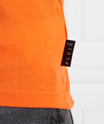 Футболка Philipp Plein - оранжевый(MTK6106 PJY002N)