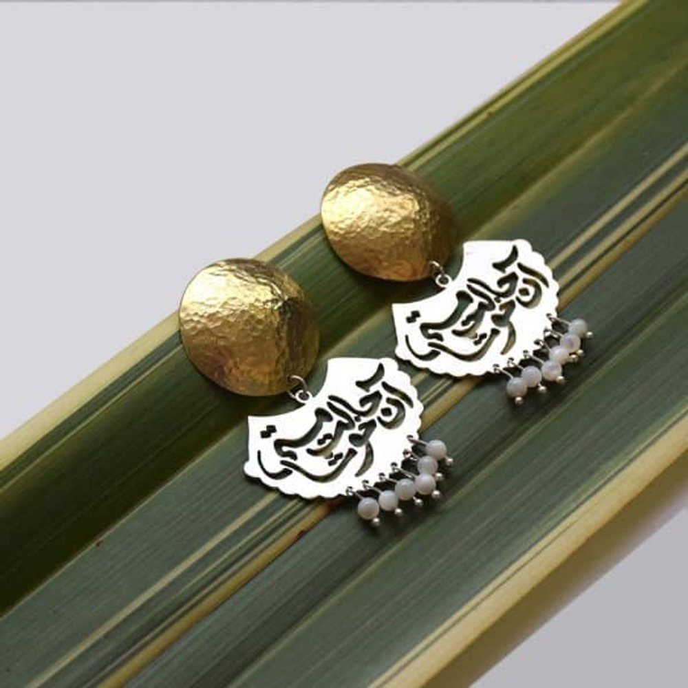 Серебряные серьги Arte Mostaneh 20220505 Иран