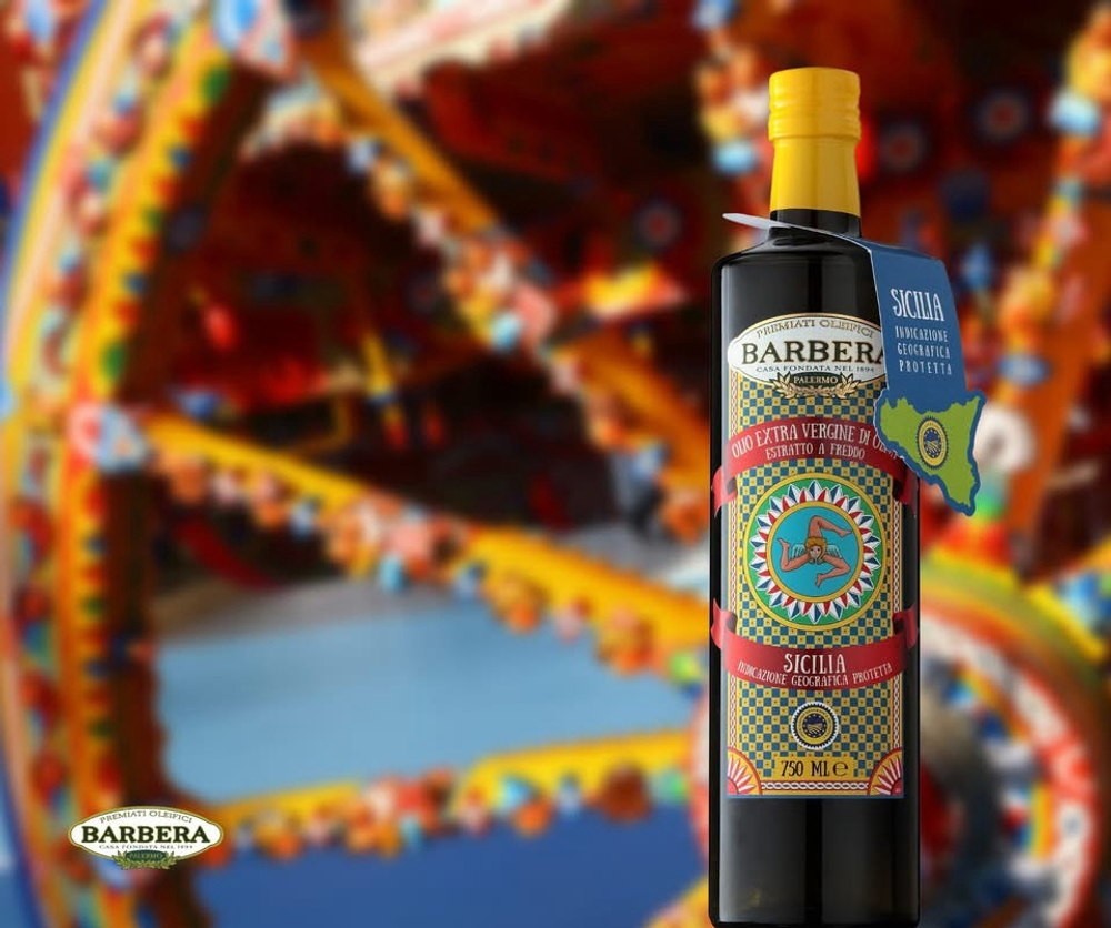 Оливковое масло BARBERA SICILIA I.G.P. Extra Virgin 750 мл Италия