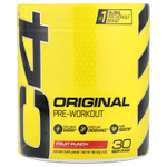 C4 / Cellucor, C4® Original, предтренировочный комплекс, со вкусом фруктового пунша, 180 г (6,3 унции)