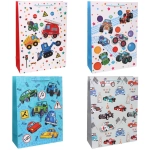 Пакет подарочный «Машинки» 31*42*12 см, микс