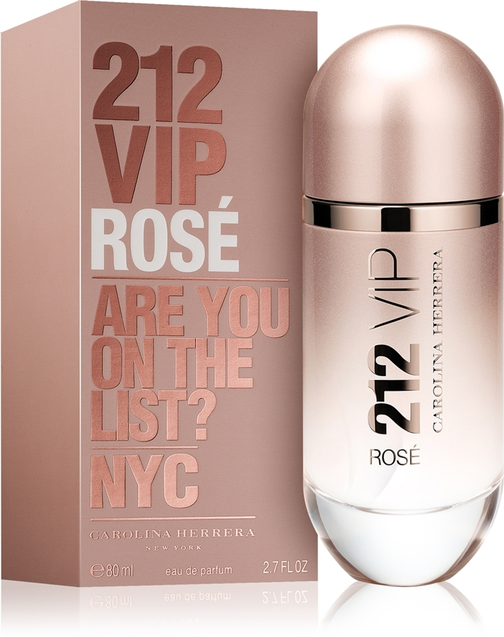 CAROLINA HERRERA 212 VIP Rose парфюмерная вода женская
