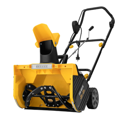 Электрическая снегоуборочная машина ESB-460-M, 1.8 кВт, металлический шнек, LED фара Denzel