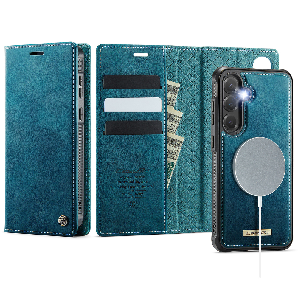 Чехол-кошелек CaseMe 2 in 1 MagSafe Samsung Galaxy S25+