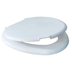 Сиденье для унитаза с крышкой цвет белый