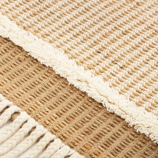 Ковер из джута и шерсти mumbai из коллекции ethnic, 120х180см