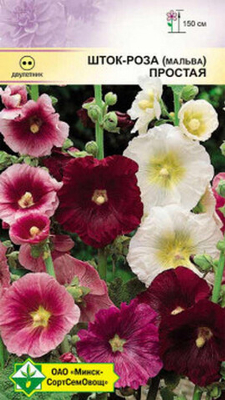 Шток-роза "Простая" 0.15г., Германия.