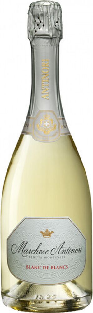 Игристое вино Marchese Antinori Brut Blanc de Blancs Franciacorta DOCG, 0,75 л.