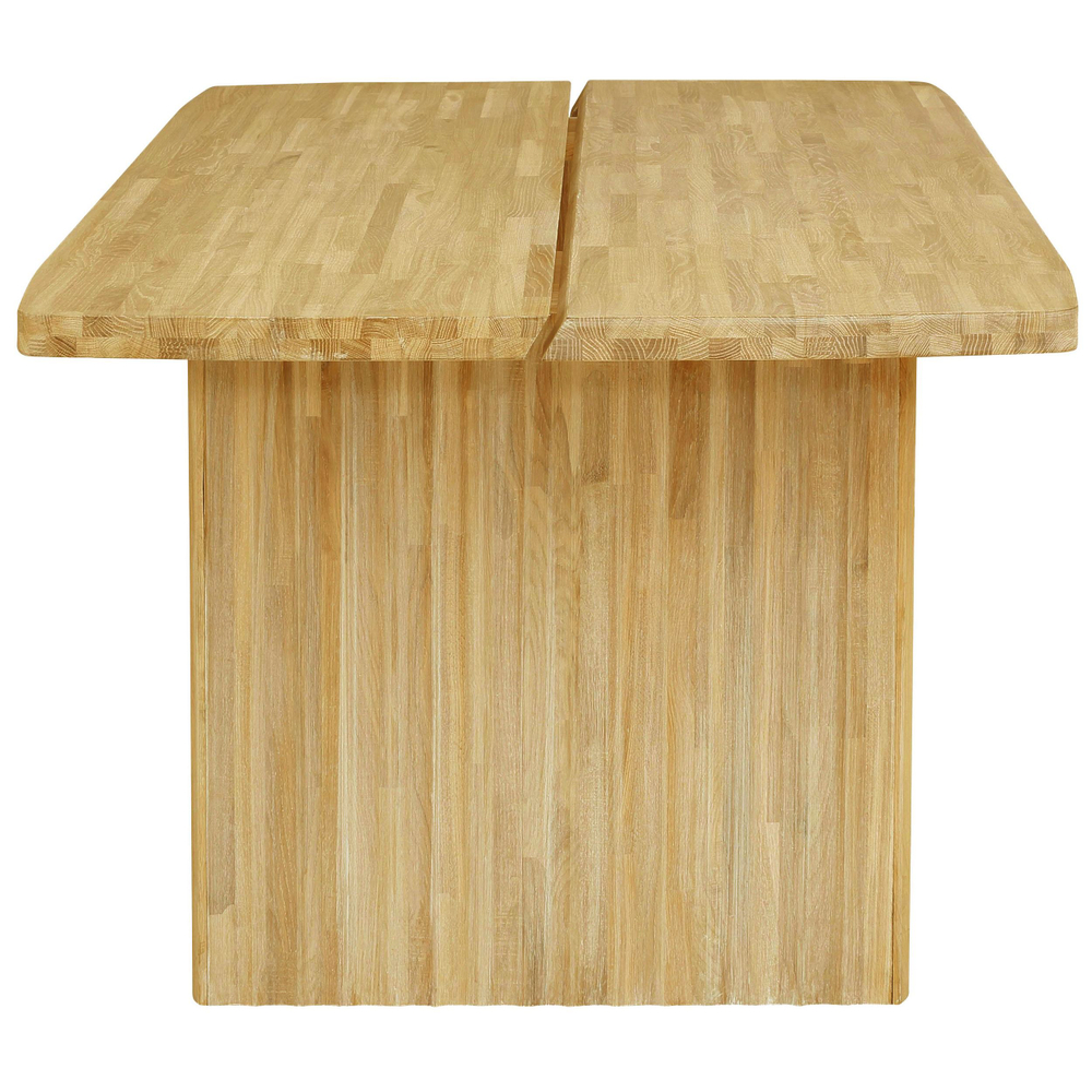 Стол обеденный, 220х100, Розенбург, кухонный, деревянный, из массива дуба, MAKOSA