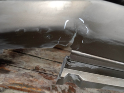 Бампер передний LADA Largus 21-нв Б/У Оригинал 8450091522