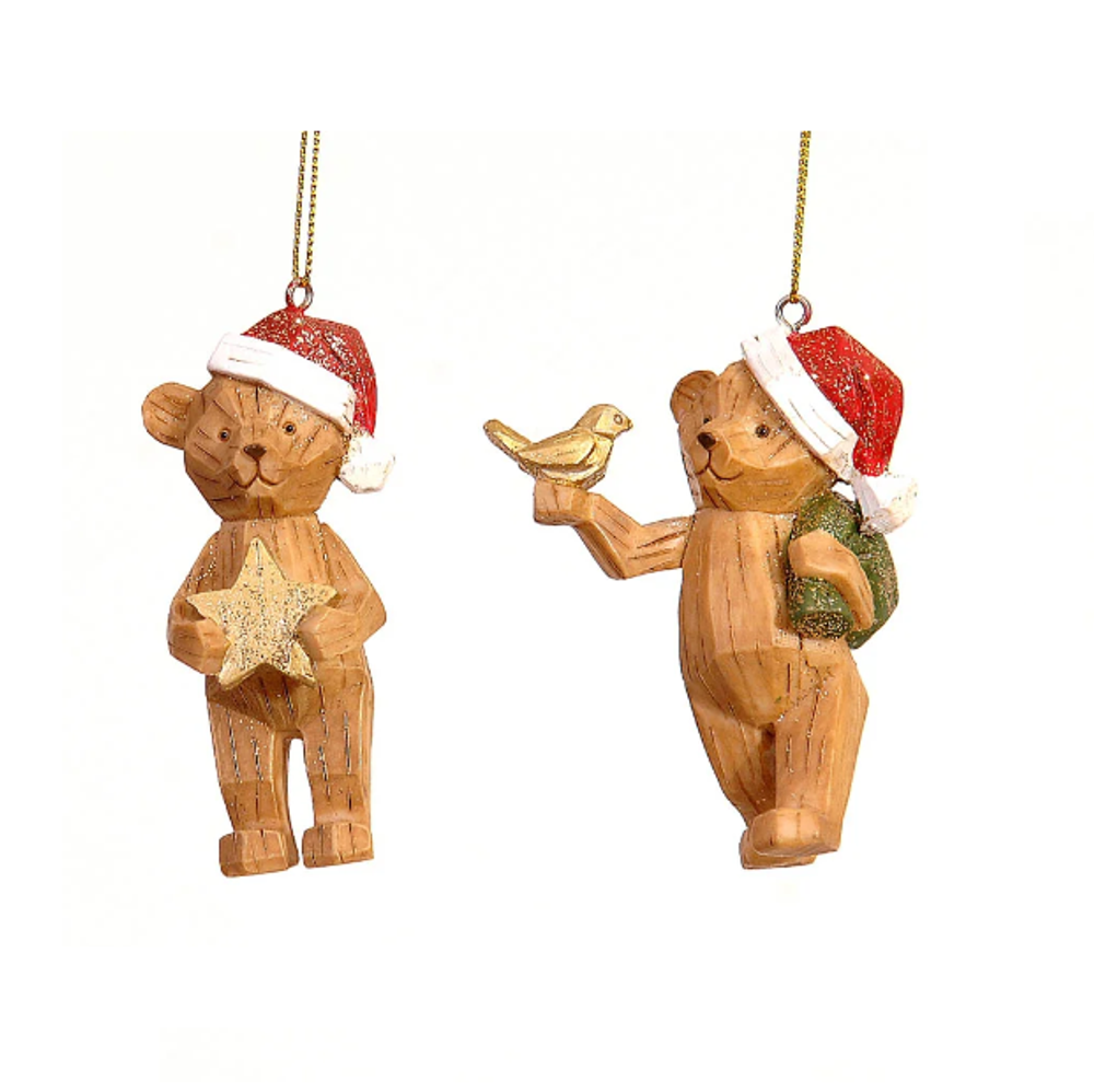 Мишка, ёлочное украшение [Арт. 14003]