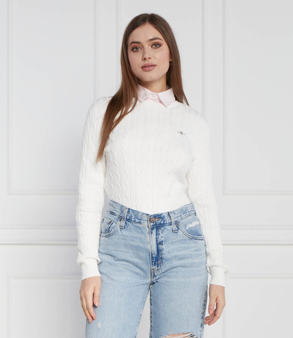 Свитер Gant - белый(4800100)