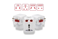 Сетевой адаптер REXANT Путешественник с USB 11-1051