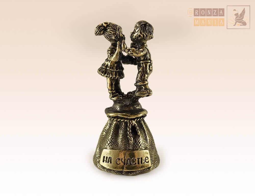 колокольчик Мальчик и девочка