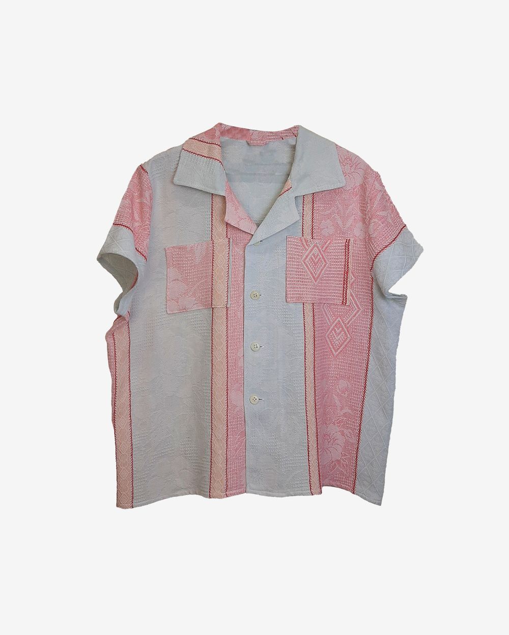 Рубашка Soeurs Льняная с Короткими Рукавами/Linen Gum Short Sleeve 2 розовая