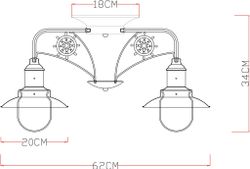 Потолочная люстра Arte Lamp