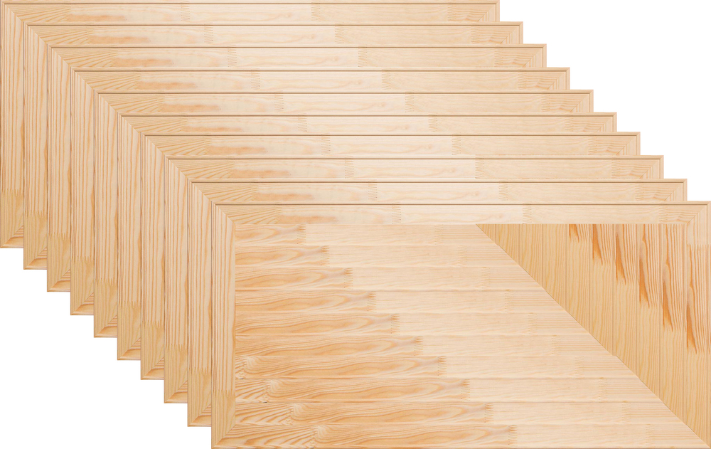 Глухой подрамник 40x90 см. (с перекладиной) сеч. 40х18 мм. (10 штук)