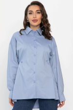 Рубашка Антария (серо-голубая) Б14190-5М LT Collection