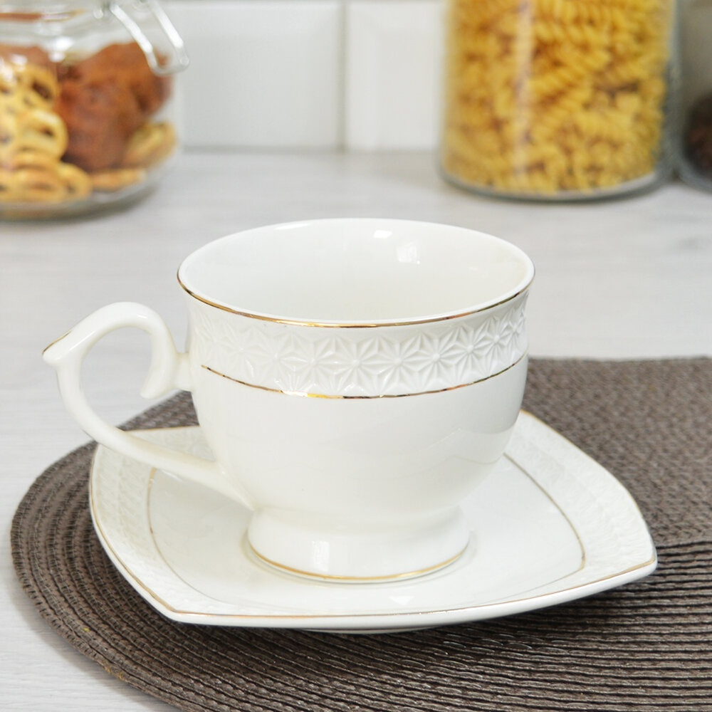 Чайная пара 280мл "Снежная королева" (14513)