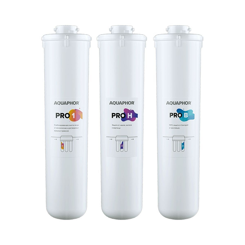 Картридж сменный Аквафор, ECO H Pro, 212543, 3 шт, фильтрующий модуль