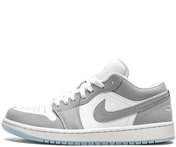 Кроссовки Nike Air Jordan 1 Low "White/Wolf Grey"