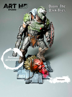 Doomguy Doom Slayer Палач Рока фигурка (окрашена)