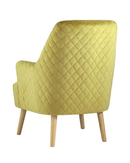 Кресло Хантер велюр горчичный