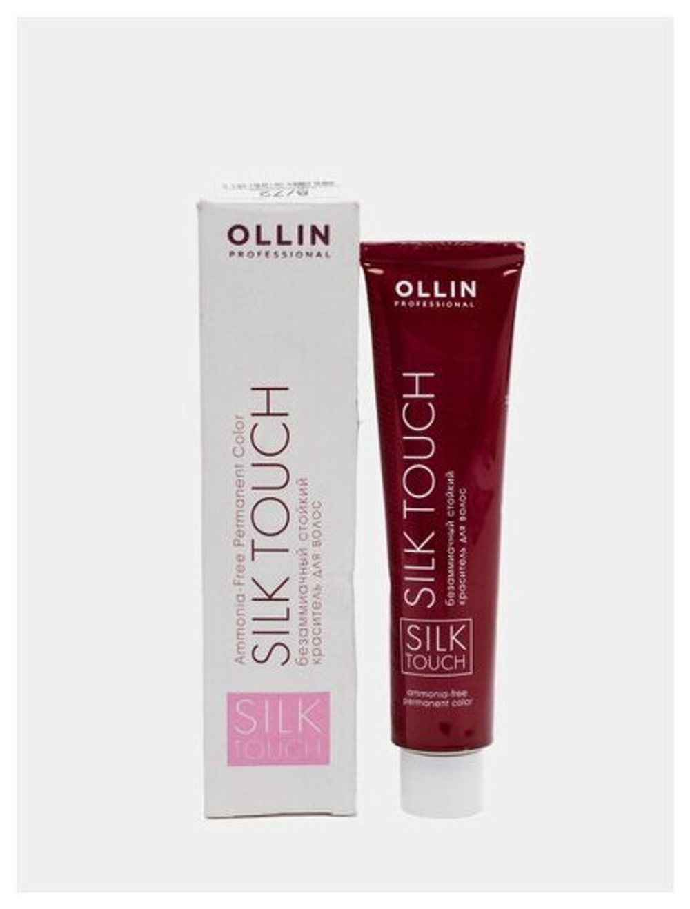 OLLIN SILK TOUCH 8/72 светло-русый коричнево-фиолетовый 60мл Безаммиачный стойкий краситель для вол