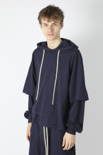 RICK OWENS DRKSHDW ХУДИ СИНЯЯ HUSTLER