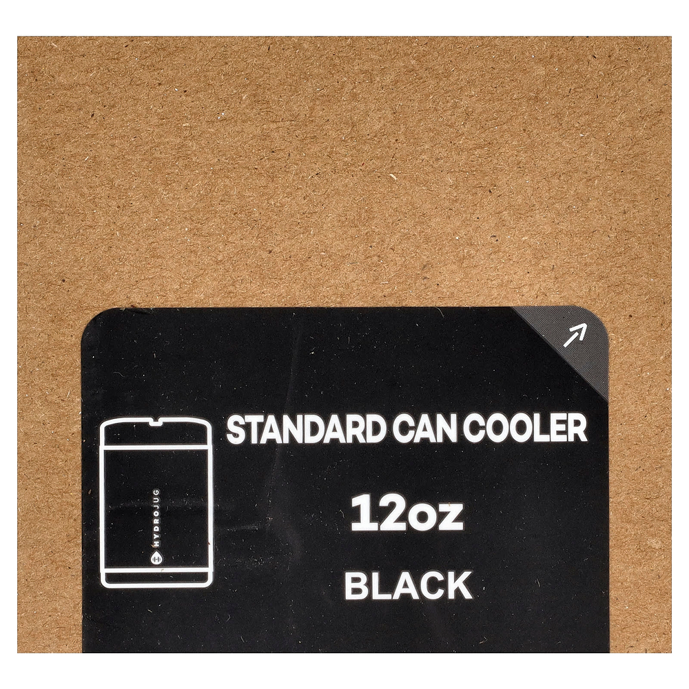HydroJug, Охладитель для стандартных банок, черный, 12 унций