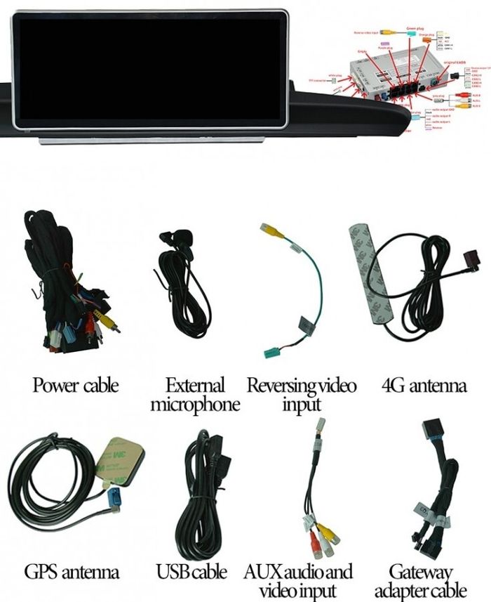 Магнитола для Audi A6 C7 2011-2015 (MMI 3G) - Kuberg HL-1019-1 монитор 10.25", Android 11, Быстрая, CarPlay, SIM-слот
