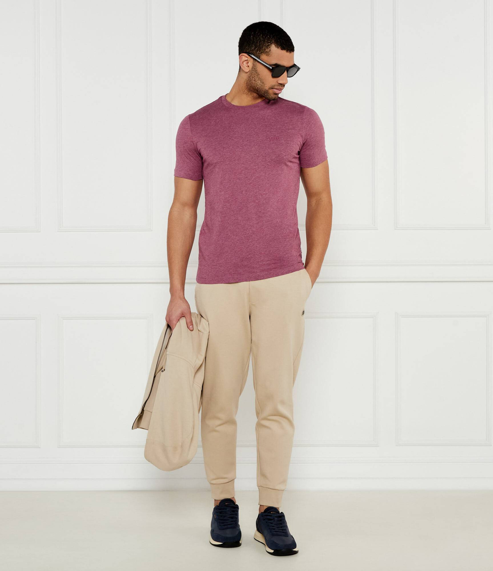 Футболка Thompson BOSS BLACK - фиолетовый(50468347)