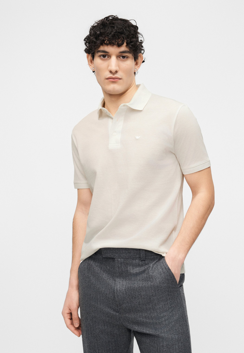 Emporio Armani Футболка-поло - Белый
