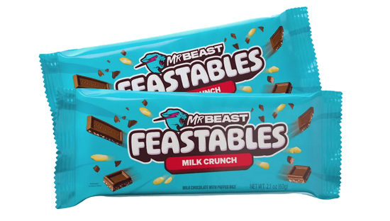 Шоколад Feastables Mr. Beast Мистер Бист, с воздушным рисом, 60гр (США)