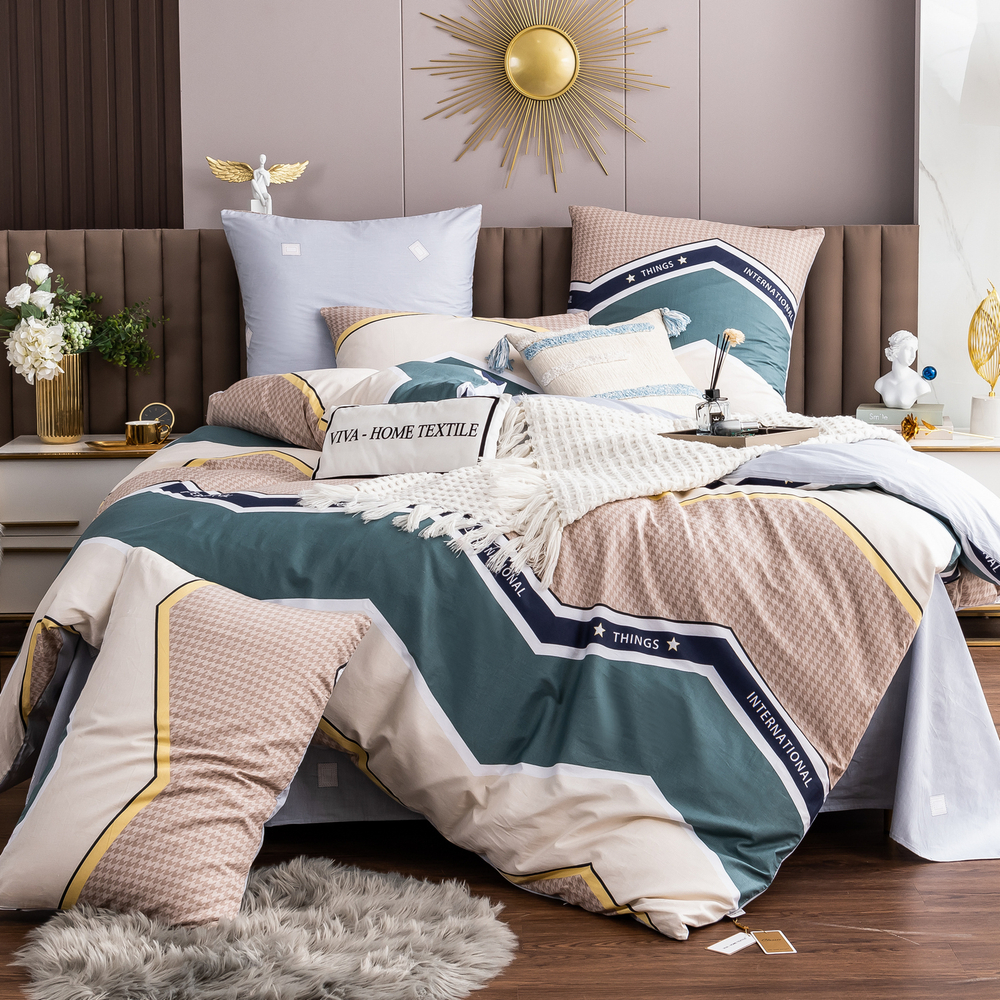 Комплект постельного белья Люкс Сатин 100% хлопок A311