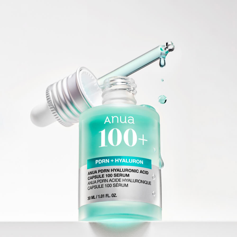 Антивозрастная сыворотка с ПДРН для сияния кожи Anua PDRN Hyaluronic Acid Capsule 100 Serum 30 мл